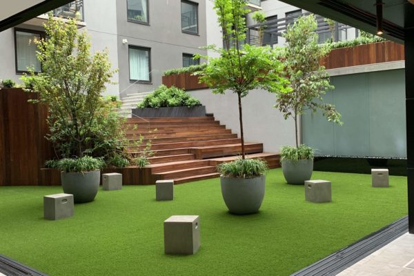 Project 125_nyc_roofdeck_courtyard_rooftop_landscape_design_build_landscaping_pergola_IPE_hardwood_commercial_residential_grass_flowers_trees_custom_woodwork_unique_beautiful_planters_tierII