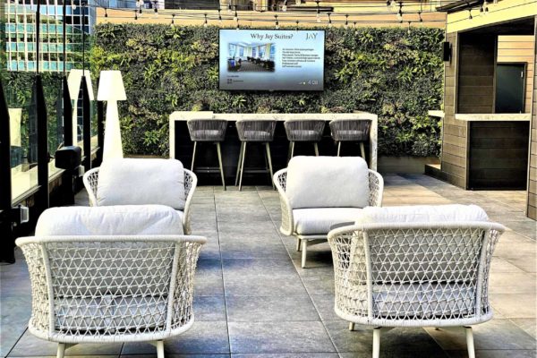 14. Rooftop Bar Area with Lounge Furniture